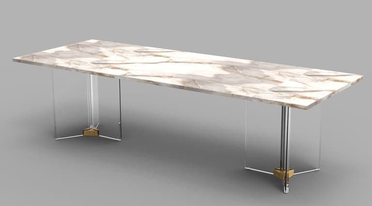 Table Base for marble top
 | Vidal Rectangle Table Base for marble top